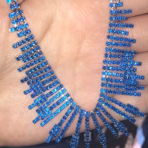 Blue Sparkle Necklace